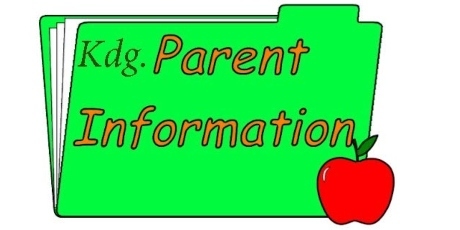 Kdg. Parent Information