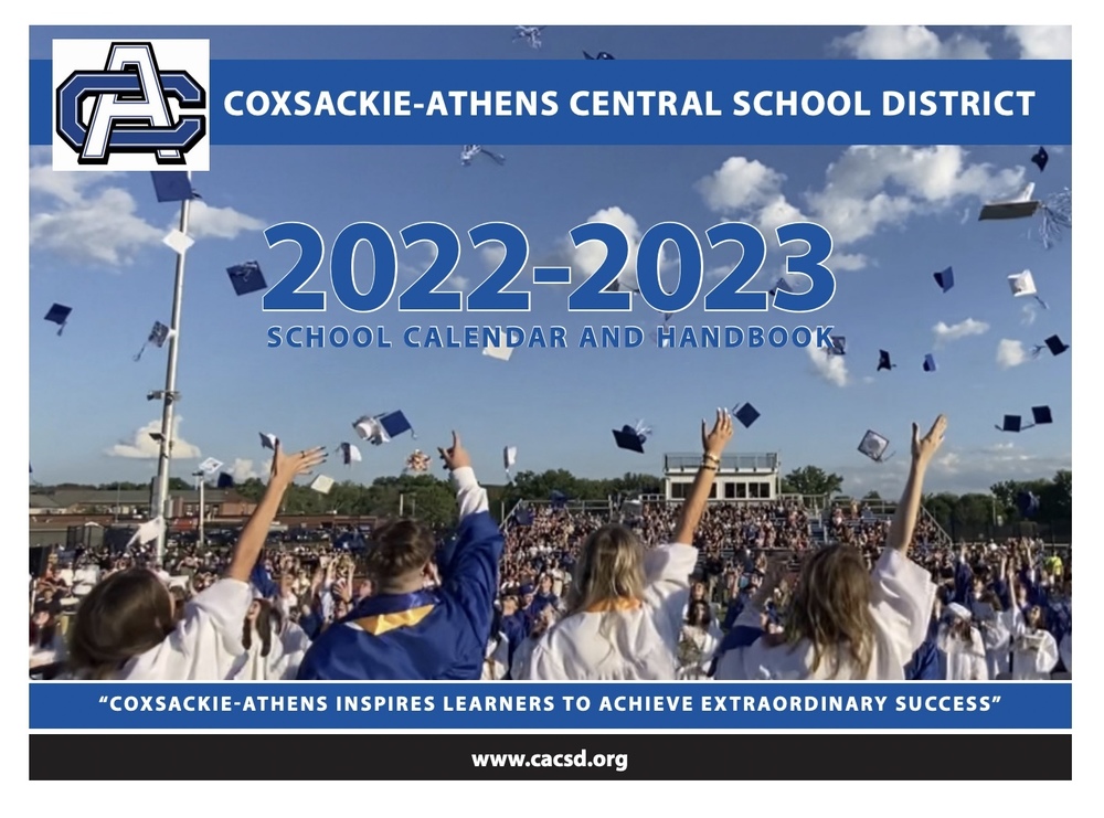 2022 2023 Full Calendar Coxsackie Athens Central School District