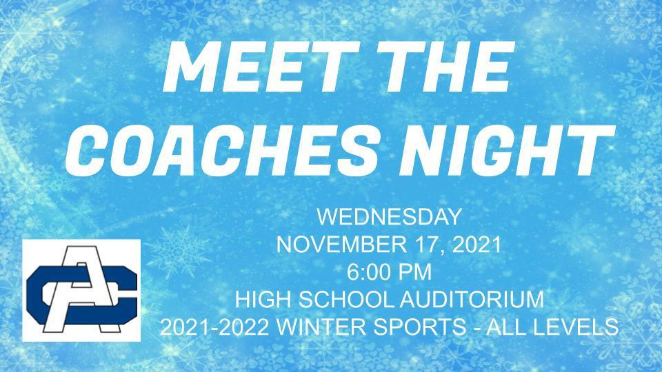 meet the coaches nights