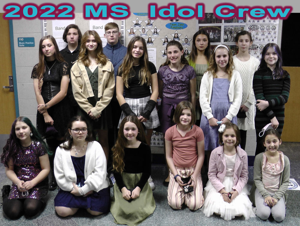 MS Tween Idol Contest Participants
