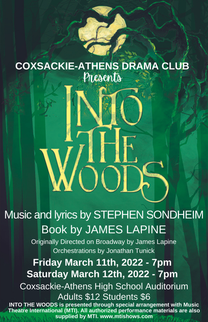 "Into The Woods" poster